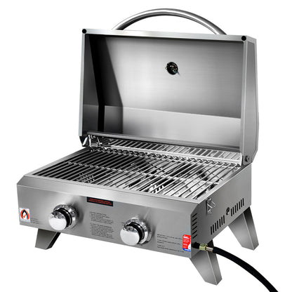 Portable Gas Bbq Grill 2 Burners