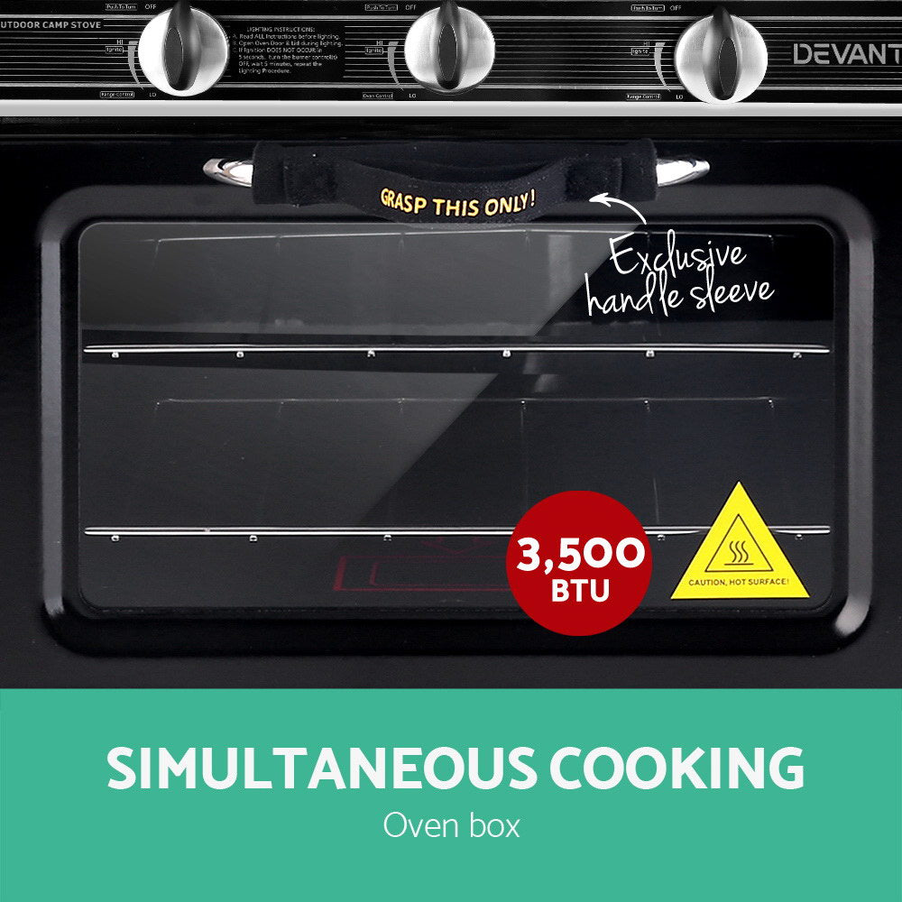 Portable Gas Oven Lpg Silver
