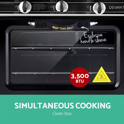 Portable Gas Oven Lpg Silver