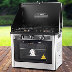 Portable Gas Oven Lpg Silver