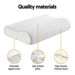 Memory Foam Pillow Bedding Contour Neck
