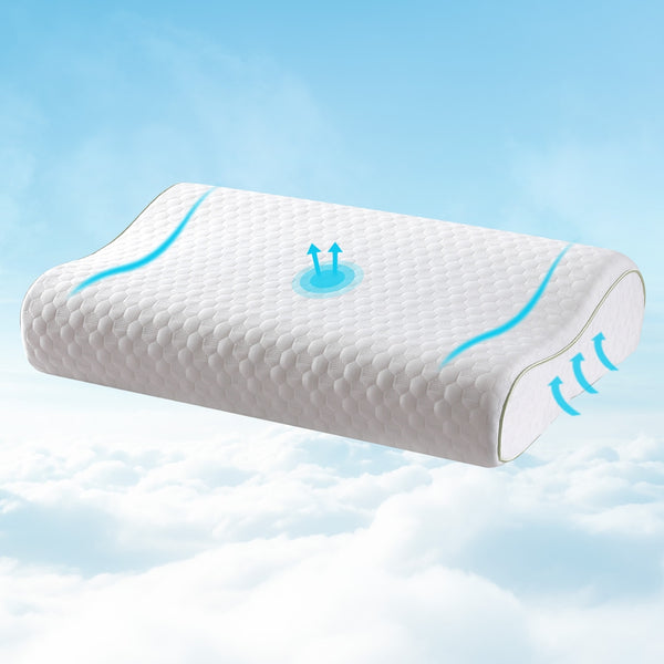  Memory Foam Pillow Bedding Contour Neck
