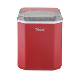 Portable Ice Maker Machine Ice Cube Tray 12kg Black/Grey/Red