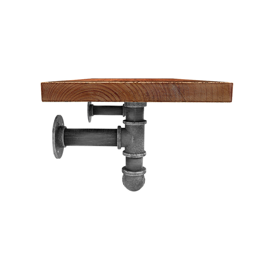 Floating Diy Pipe Shelf - Ives