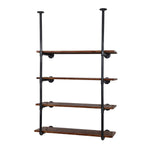 Bookshelf Diy Pipe Shelf 4 Tiers - Inge