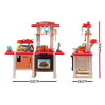 Kids Kitchen Pretend Play Set Cooking Sound Steam Light Function