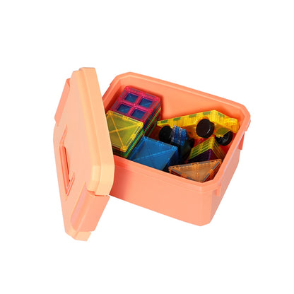 Educational Magnetic Tiles - 120pcs Kids Set