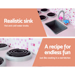 Kids Cookware Play Set - Pink & Red