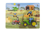 Aussie farm vehicles jigsaw puzzle 24pcs