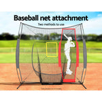 Baseball Net Pitching Kit With Stand Rebound Net Training Aid