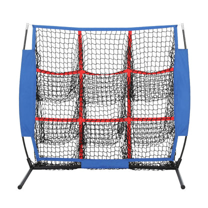 Soccer Net Baseball Pitching Football Goal Training Aid 9 Target Zone
