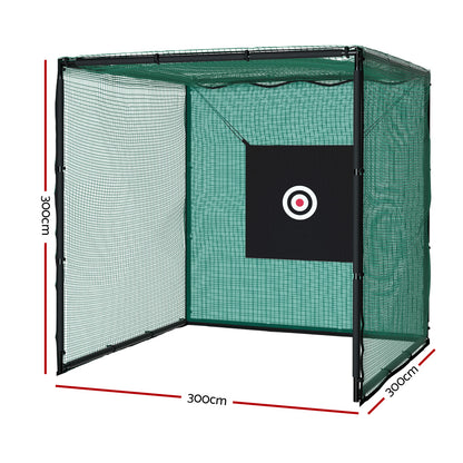 3M Golf Practice Net Hitting Cage With Steel Frame Baseball Training