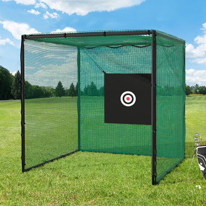 3M Golf Practice Net Hitting Cage With Steel Frame Baseball Training