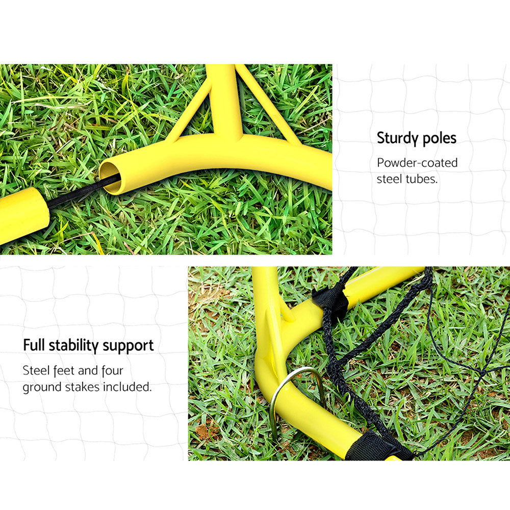 3.6M Football Soccer Net Portable Goal Net Rebounder Sports Training