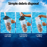Pool Leaf Canister Cleaner Suction Catcher In-ground Swimming Pools