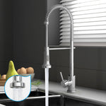 Kitchen Mixer Tap Pull Out Sink Faucet Basin Swivel 2 Modes WELS Chrome