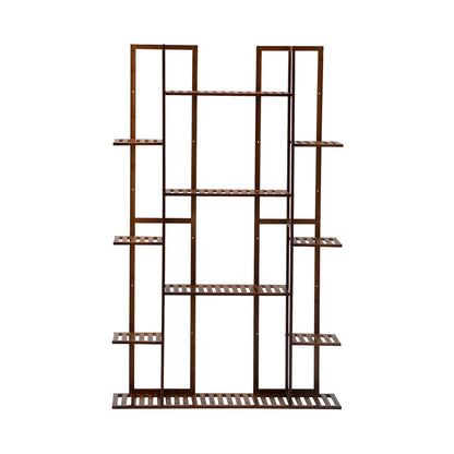 Plant Stand 7-tier Planter Shelf Bamboo