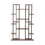 Plant Stand 7-tier Planter Shelf Bamboo