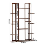 Plant Stand 7-tier Planter Shelf Bamboo