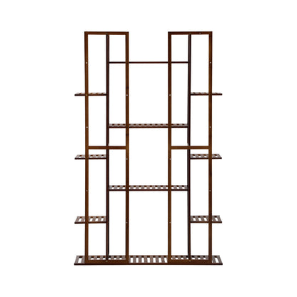 Plant Stand 7-tier Planter Shelf Bamboo