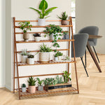 Plant Shelf Rack Display Stand 4-tier Indoor Outdoor