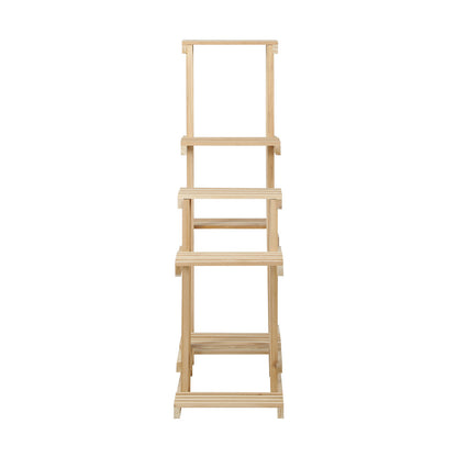 Plant Stand 6 Tiers Flower Pot Planter Corner Shelf Wooden Shelving DIY