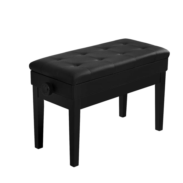  Piano Bench Stool Adjustable Height Keyboard Seat