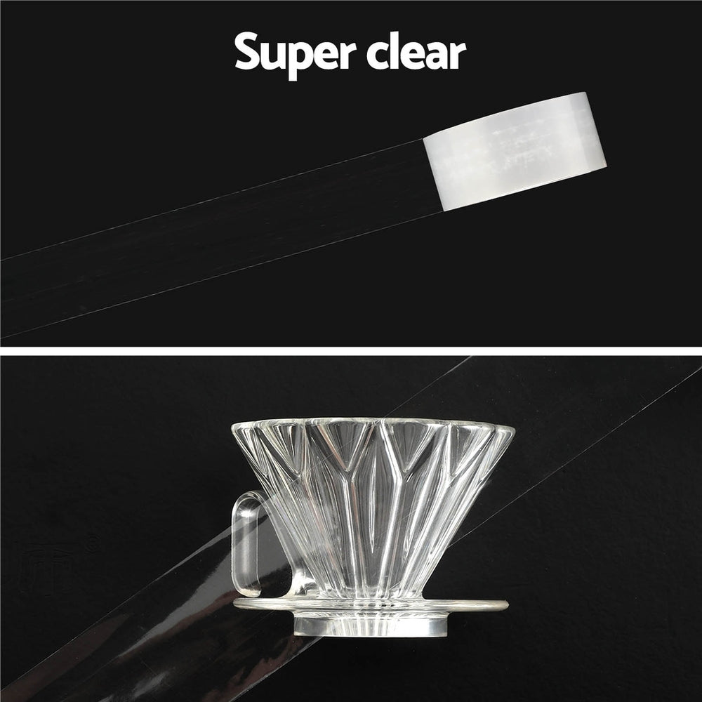 12 Rolls Packing Packaging Tape Sticky Clear Sealing Tapes Transparent