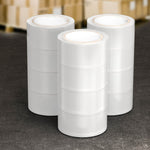 12 Rolls Packing Packaging Tape Sticky Clear Sealing Tapes Transparent