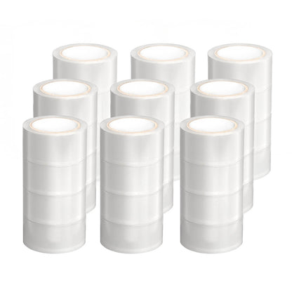 36 Rolls Packing Packaging Tape Sticky Clear Sealing Tapes Transparent
