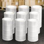 36 Rolls Packing Packaging Tape Sticky Clear Sealing Tapes Transparent