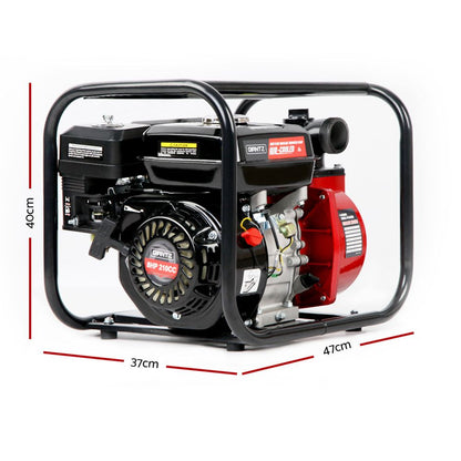 Petrol Water Pump 2" High Flow Transfer Fire Fighting Irrigation