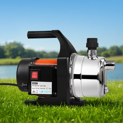 Garden Water Pump High Pressure 800W Tank Rain Farm Irrigation House