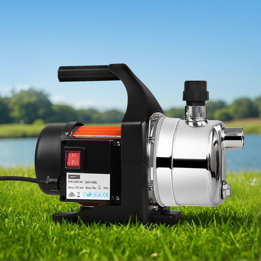 Garden Water Pump High Pressure 800W Tank Rain Farm Irrigation House