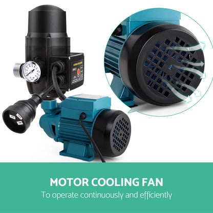 Auto Peripheral Pump Clean Water Garden Farm Rain Tank Irrigation Qb60