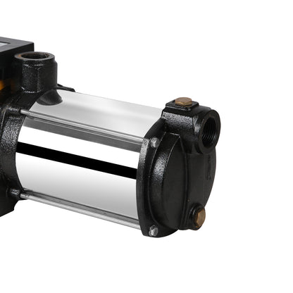 Garden Water Pump High Pressure 2500W Tank Rain Irrigation Black