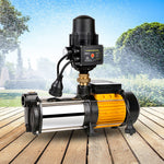 Garden Water Pump High Pressure 2500W Tank Rain Irrigation Black