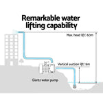 Giantz 5-stage Water Pump Pressure Rain Tank Garden Farm House Irrigation