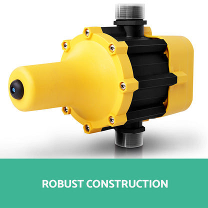 Water Pressure Pump Controller Auto Switch Control Electric Electronic Yellow