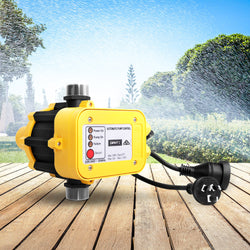 Water Pressure Pump Controller Auto Switch Control Electric Electronic Yellow