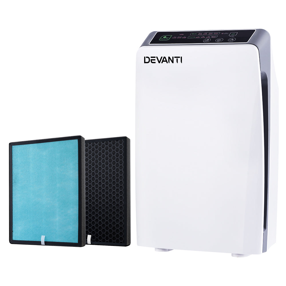 Air Purifier 4 Stage Hepa W/Replacement Filter