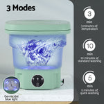 Portable Washing Machine 8L Green