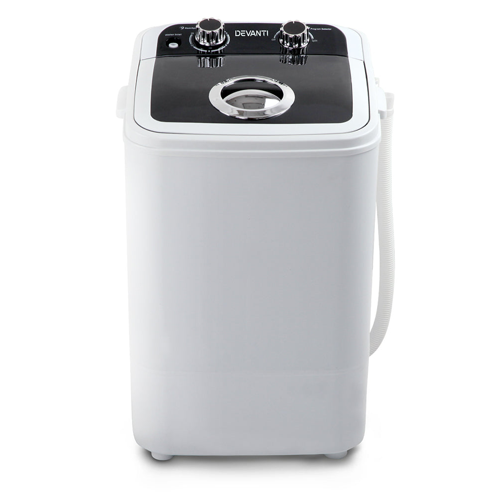 Portable Washing Machine 4.6Kg Black