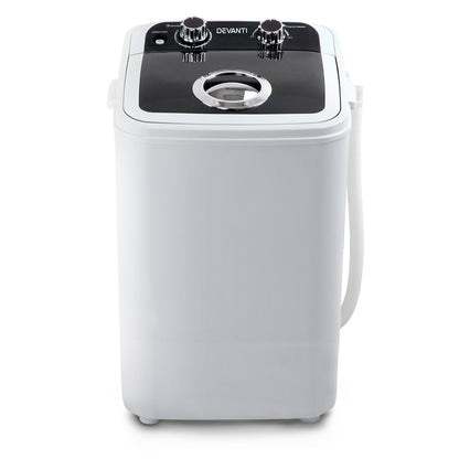 Portable Washing Machine 4.6Kg Black
