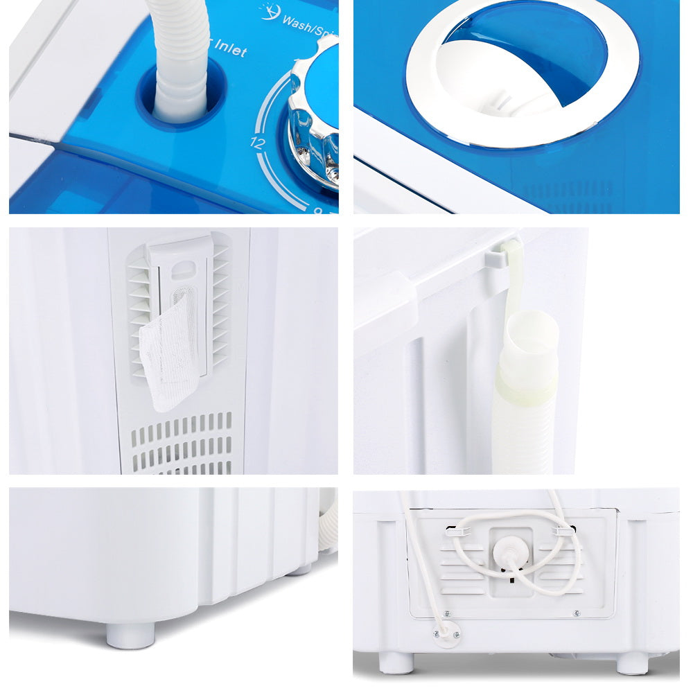 Portable Washing Machine 4.6Kg Blue