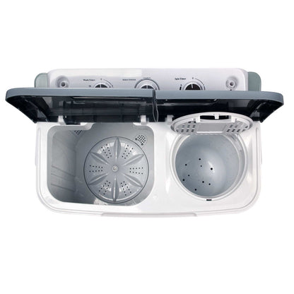 Portable Washing Machine Twin Tub 5Kg White