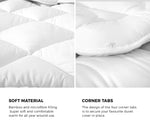 Microfiber Queen Quilt Duvert Insert 400GSM