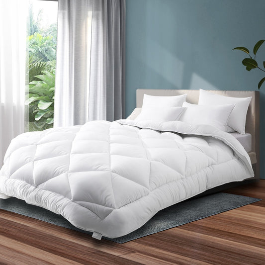 Microfibre Bamboo Winter Quilt 750GSM Microfiber Duvet Doona King
