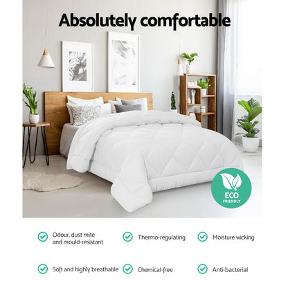 700Gsm Microfibre Bamboo Quilt King