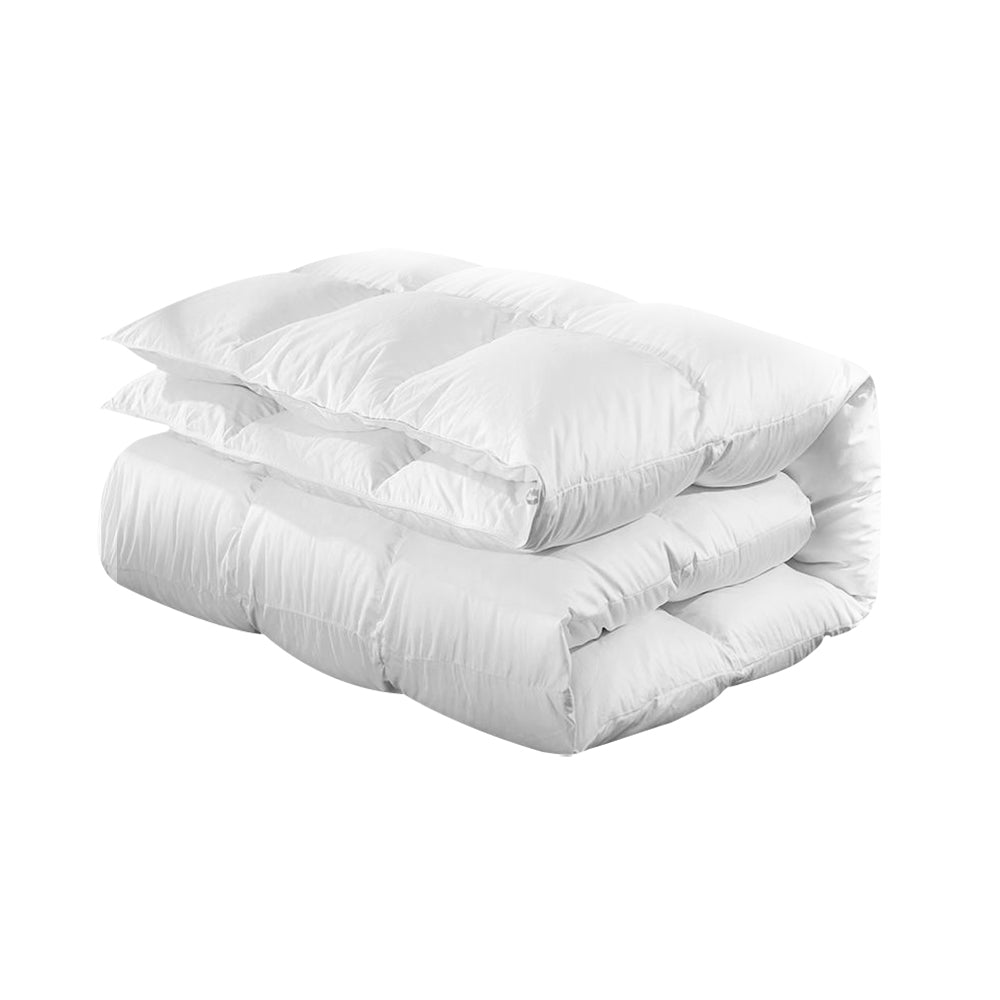 700Gsm Duck Down Feather Quilt Super King